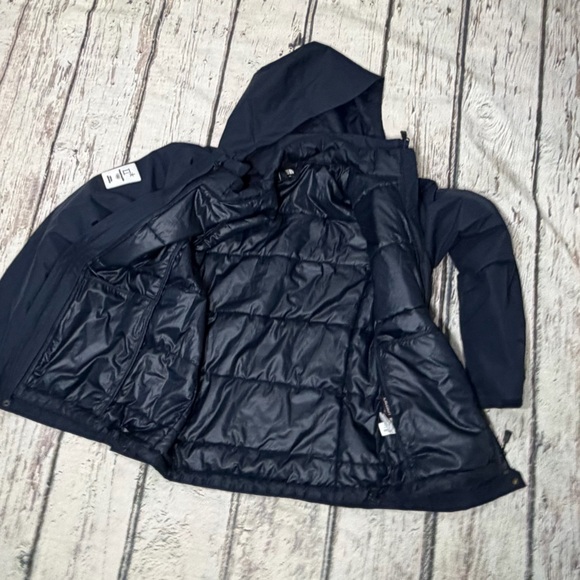 The North Face Dryvent Jacket Blue 3 In 1 Outdoor 2018 Winter Olympics Skiing - Picture 6 of 15